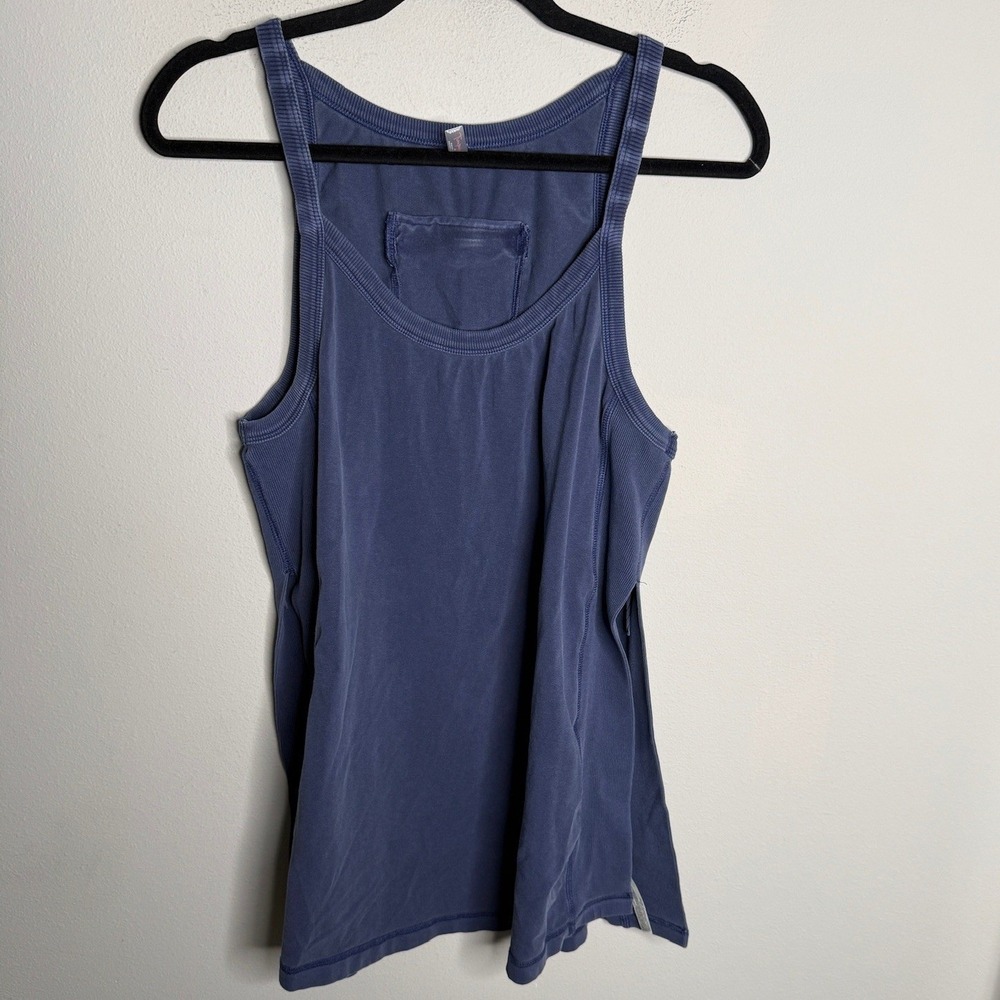 FP Movement Free People Women's Large Blue Hot Shot tank Athleisure Comfy